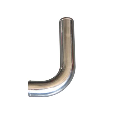 2 L Bend Aluminum Pipe Mandrel Bent Polished 20mm Thick Tube 18 Length