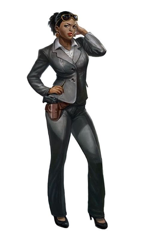 Female Character Concept Rpg Character Character Portraits Cthulhu James Darcy Black