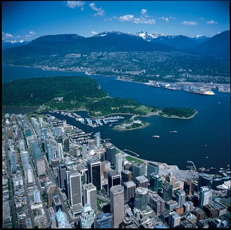 World Visits Vancouver Skyline Attraction City Of British Columbia Canada