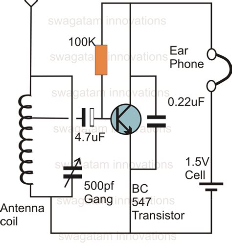 Circuit Diagram Of Am Radio Receiver
