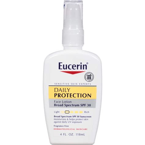 Eucerin Daily Protection Moisturizing Face Lotion Spf 30 4 Fluid Ounce Mx Salud