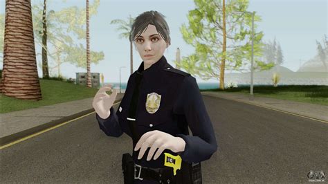 Gta Online Random Skin 17 Female Lspd Officer Para Gta San Andreas