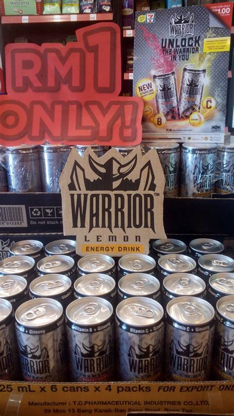 It's a completely free picture material come from the public internet and the real upload of users. 7 Eleven Warrior Sparkling Energy Drink RM1 (Normal Price ...