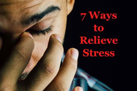 7 Ways To Relieve Stress Stress Relief Tips For A More Relaxed Lifestyle