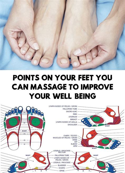 Points On Your Feet You Can Massage To Improve Your Well Being