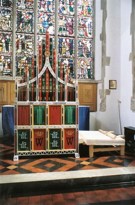 Wingfield Organ New Organ In Tudor Style Goetze And Gwynn