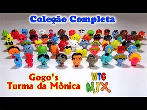 Gogo s Turma da Mônica Coloridos Coleção Completa Brasil Panini Gogo s Crazy Bones