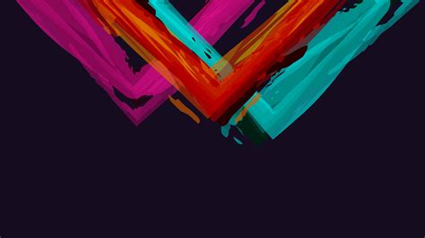 Minimalistic Abstract Colors Simple Background 5k Mac Wallpaper