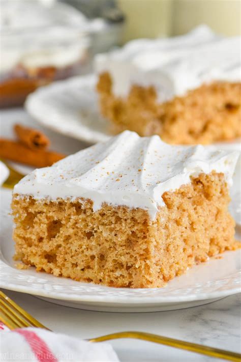 This Eggnog Poke Cake Is So Simple To Make It Comes Together With Cake