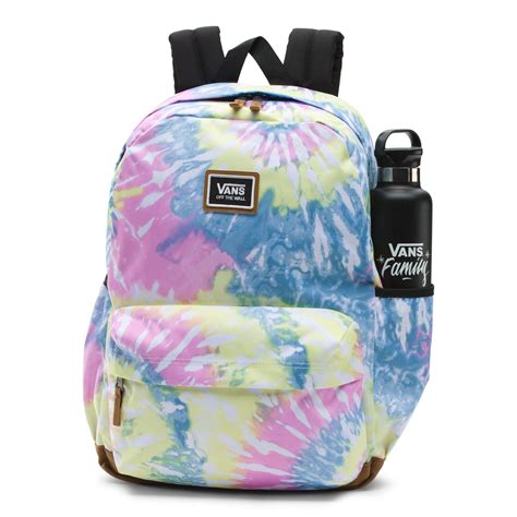 Vans Realm Plus Backpack Tie Dye Orchid Kid Backpacks ⋆ Art New England