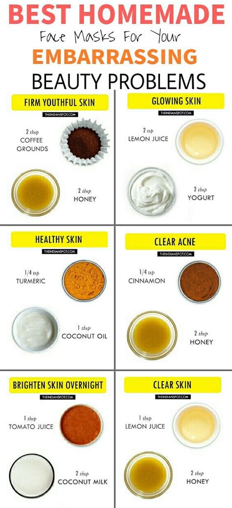 Beauty hacks, beauty tips, Best Homemade Face masks, Clear ...