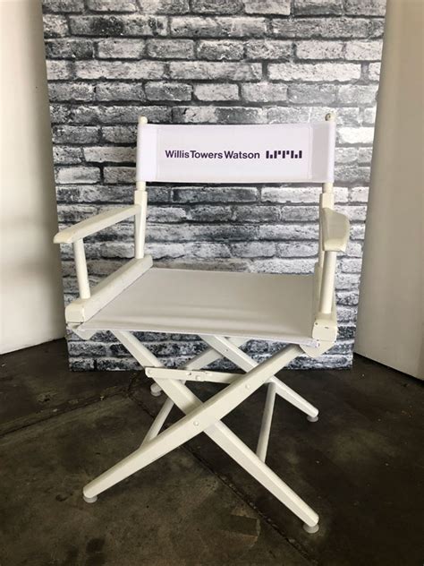 Personalized Directors Chairs Custom Branded For Events Trade Shows