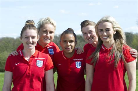 Meet Englands Football Girls Who Aim To Bring Euro Glory Home Daily Star