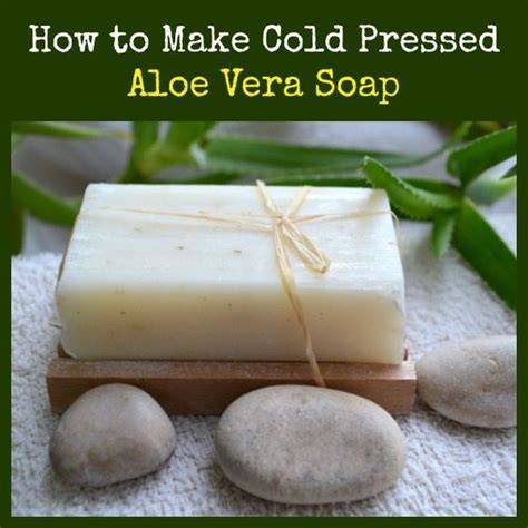 How To Make Cold Pressed Aloe Vera Soap Backdoor Survival Homemade