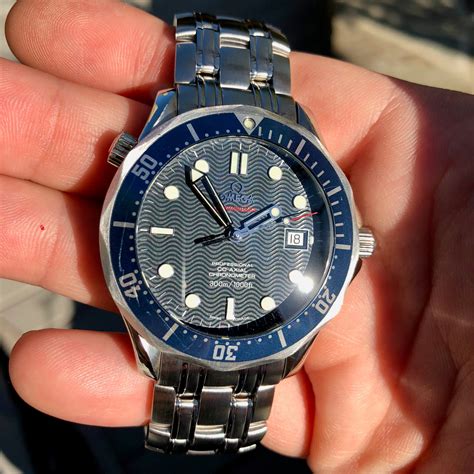 Omega Seamaster Professional Co Axial Chronometer 222080 Blue Wave