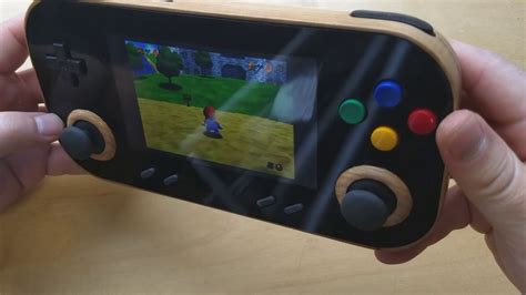 Wooden Handheld Game Console Youtube