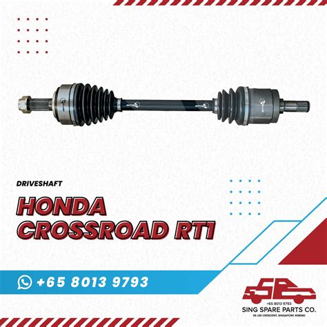 Drive Shaft Honda Crossroad Rt1 Driveshaft Cv Joint Constant Velocity