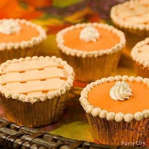 Spoon into the cupcake liners, filling about 1/3 of the way. Thanksgiving Cupcake Ideas For Holidays - family holiday ...