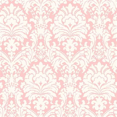 43 Pink Damask Wallpaper