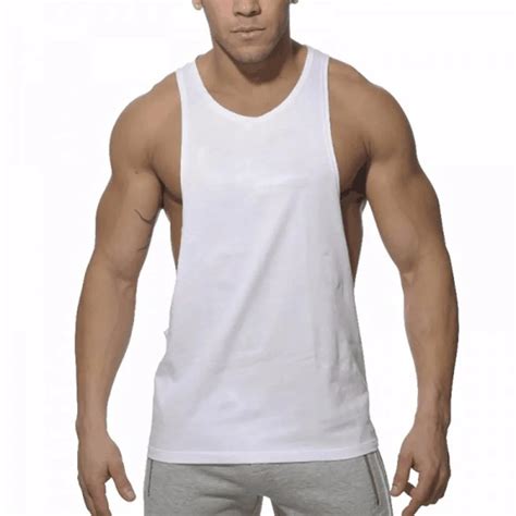 Aliexpress Com Buy New Brand Suit Singlet Cotton Sleeveless Muscle