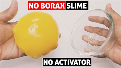 Diy Homemade Fluffy Slime Without Borax Or Activator How To Make