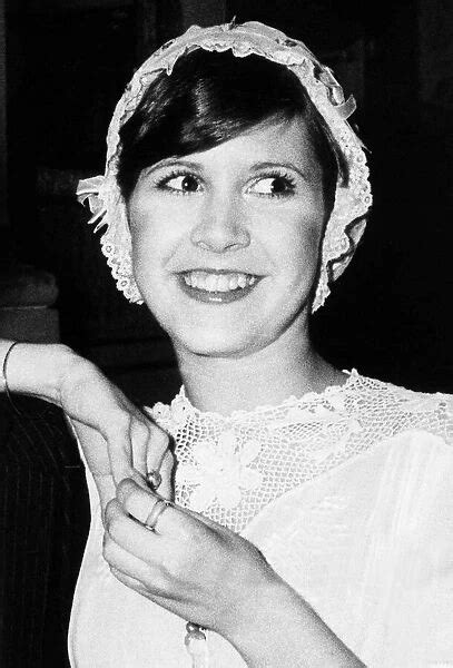 Carrie Fisher American Actress 1974 For Sale As Framed Prints Photos
