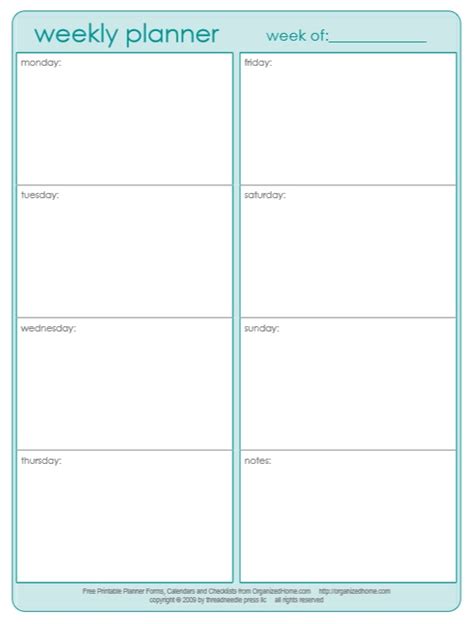 10 Free Sample Weekly To Do List Templates Printable Samples
