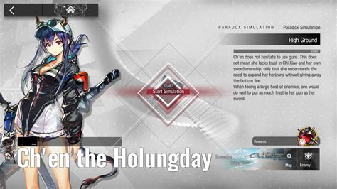 Arknights Paradox Simulation Chen Holungday Guide Youtube