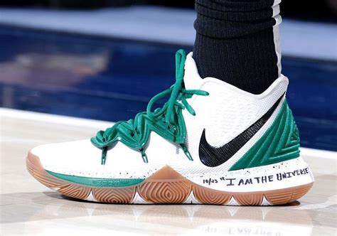 Kyrie Irving Nike Kyrie 5 Celtics Pe Kyrie Irving Shoes Irving Shoes