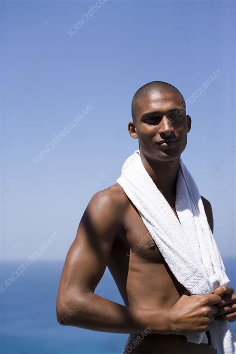 Man On Holiday Stock Image F0012515 Science Photo Library