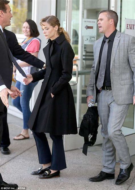 Jaime King Attends Court Hearing Of Accused Attacker Daily Mail Online