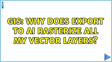 Gis Why Does Export To Ai Rasterize All My Vector Layers Solutions