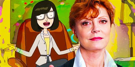 The Shocking Truth Behind Susan Sarandons Role In Rick And Morty