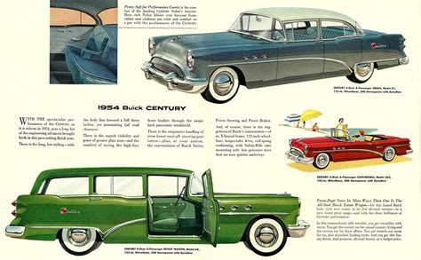 1954 car brochures buick buick roadmaster car brochure