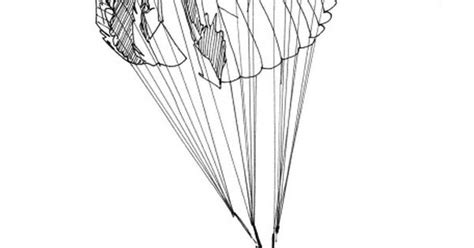 Parachute Line Drawing Untitled 2 Forever Ink Pinterest