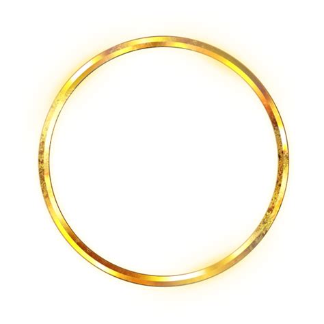 Golden Circle Gold Bright Light Spot Png Transparent Clipart Image
