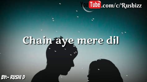 O Mere Dil Ke Chain Old Song As Whatsapp Status Lyrical Video Song