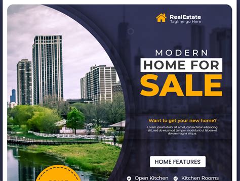 Real Estate Poster Design By Saqib Hussain On Dribbble