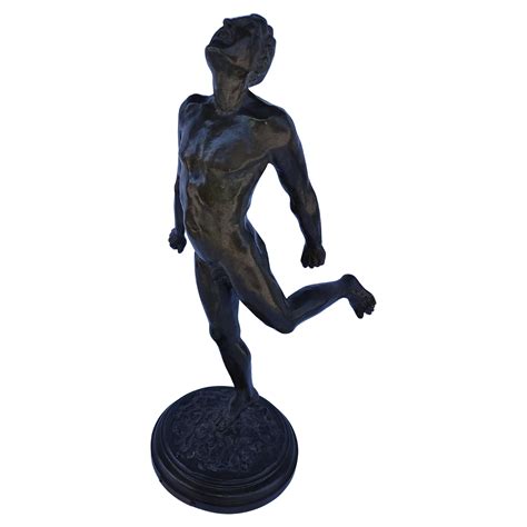 Pair Of Spiro Schwatenberg Male Nude Bronzes For Sale At Stdibs