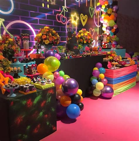 Festa Neon 80 Ideias Supercoloridas Para O Seu Evento