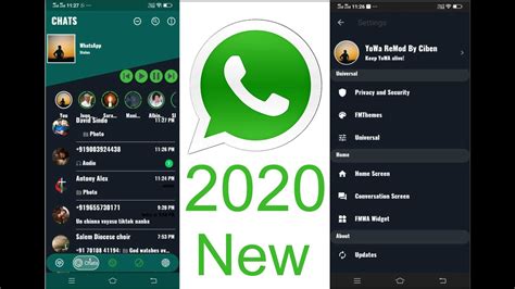 Whatsapp New Version 2020 Latest Update New Features And New Design