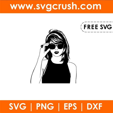 Free Taylor Swift Svg Free Cut Files Dxf Png Eps Format Available Taylor Swift Shirts