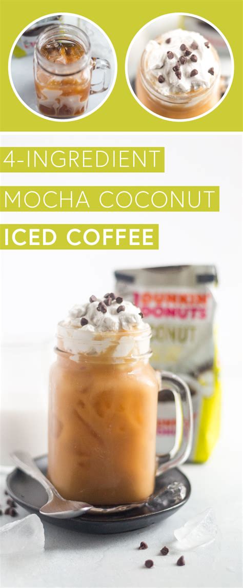 Mocha Coconut Iced Coffee Recipe Ice Coffee Recipe Nespresso