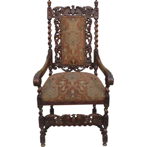 French Antique Armchair Antique Carved Chair Antique ...