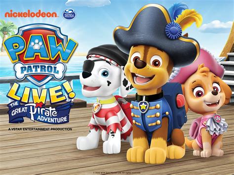 Paw Patrol Live The Great Pirate Adventure Hcca