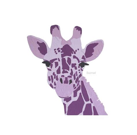 Purple Giraffe Wallpapers 4k Hd Purple Giraffe Backgrounds On