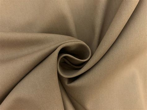 Lightweight Cotton Twill In New Khaki Bandj Fabrics
