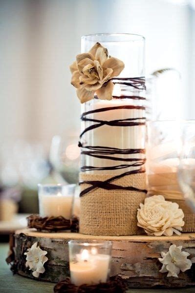 Diy wood slab and mason jar centerpieces. 22 best Powel Crosley Estate Weddings images on Pinterest | Easy weddings, Simple weddings and ...