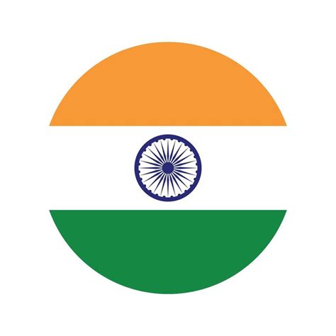 India Icon Flag 1952832 Vector Art At Vecteezy