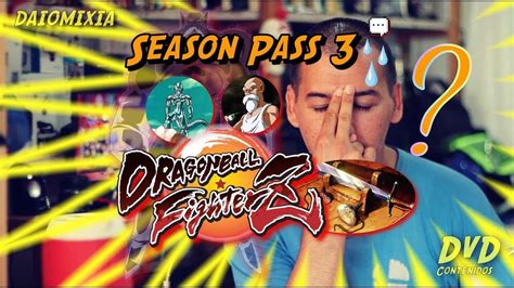 They will be released in august 2021, just one month after the release of the first dlc. DRAGON BALL FIGHTERZ Season Pass 3 - Predicciones y sueños - YouTube